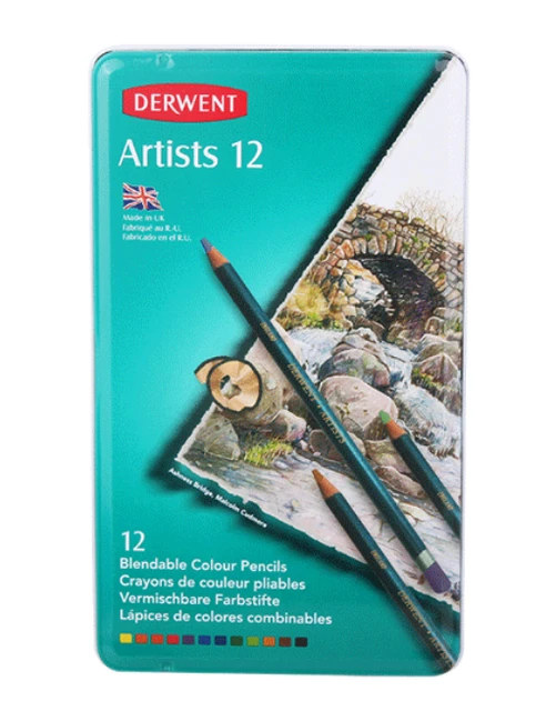 Derwent Drawing Pencils Color Chart  Derwent Colored Pencils Review -  Derwent 12 24 - Aliexpress