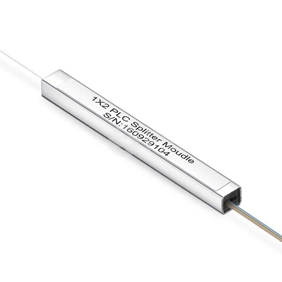 2x4 2x8 2x16 2x32 PLC splitter Bare Fiber Optical Splitter FTTH PLC Splitter with Steel tube 5