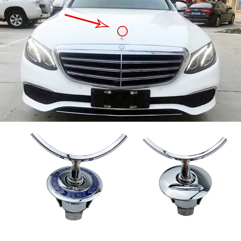 10 шт. эмблема на переднюю капот автомобиля Mercedes Benz W204 W210 W220 W212 W221 C180 C200 A2108800186