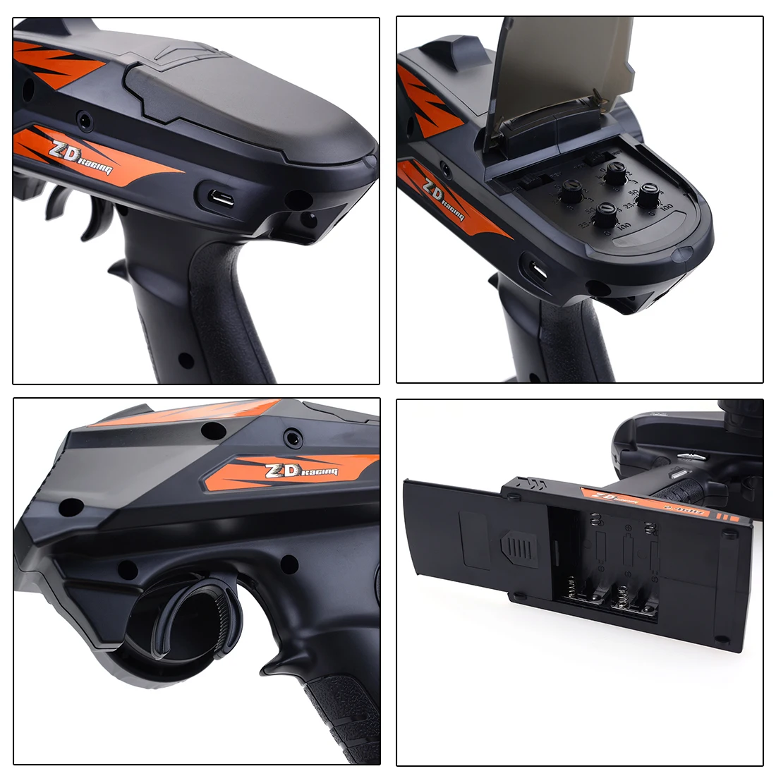 US $382.72 Zd Racing 9116 V3 18 24g 4wd Brushless Motor Rc Car Monster OffRoad Truck Rtr Version Black