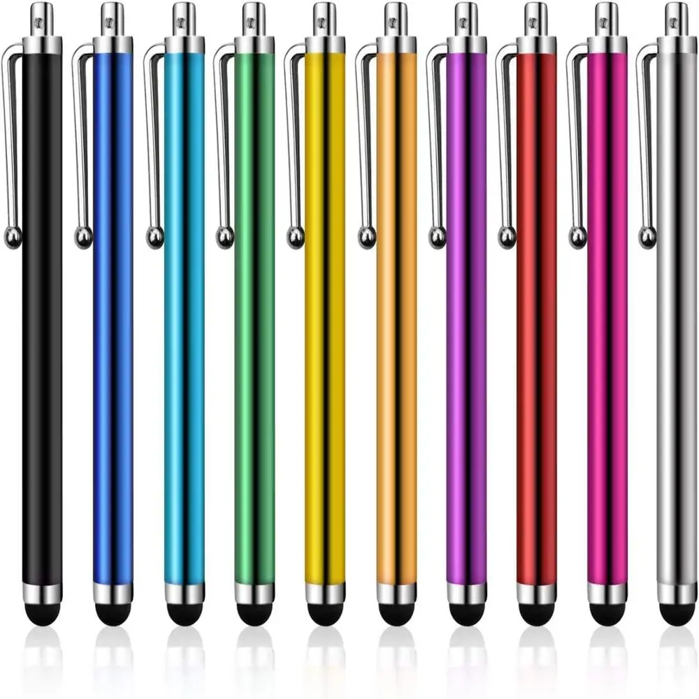 

10pcs/lot New Stylus Touch Screen Pen For IPhone Ipad For Samsung Huawei Xiaomi OPPO Vivo Smart Phone Note Touch Screen Pen