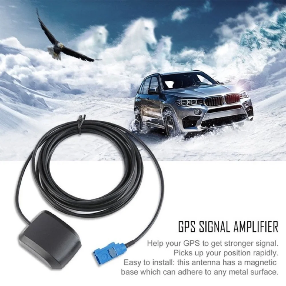 

3 meter GPS Antenna Fakra MFD2 RNS2 RNS 510 MFD3 RNS-E Car GPS Connector Antenna Aerial Cable Adapter For VW Skoda For Benz For