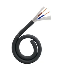 Буксировочная проволока 2 ядра 0,3, 0,5, 0,75, 1, 1,5 мм м² с высокой гибкостью TRVV серый гибкий кабель-канал 5 м(22,20, 18, 17,16 AWG