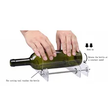 Инструмент для резки стеклянных бутылок Профессиональный инструмент для резки стеклянных бутылок DIY Инструменты для резки вина пива Прямая поставка