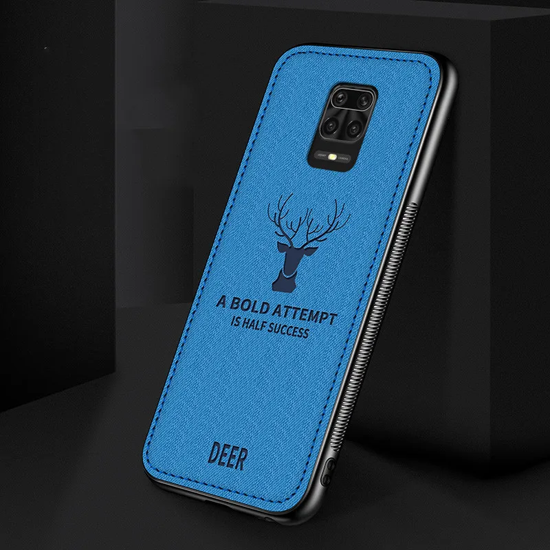 Классический тканевый чехол для Xiaomi Redmi Note 9S 9 Pro Max с изображением животных