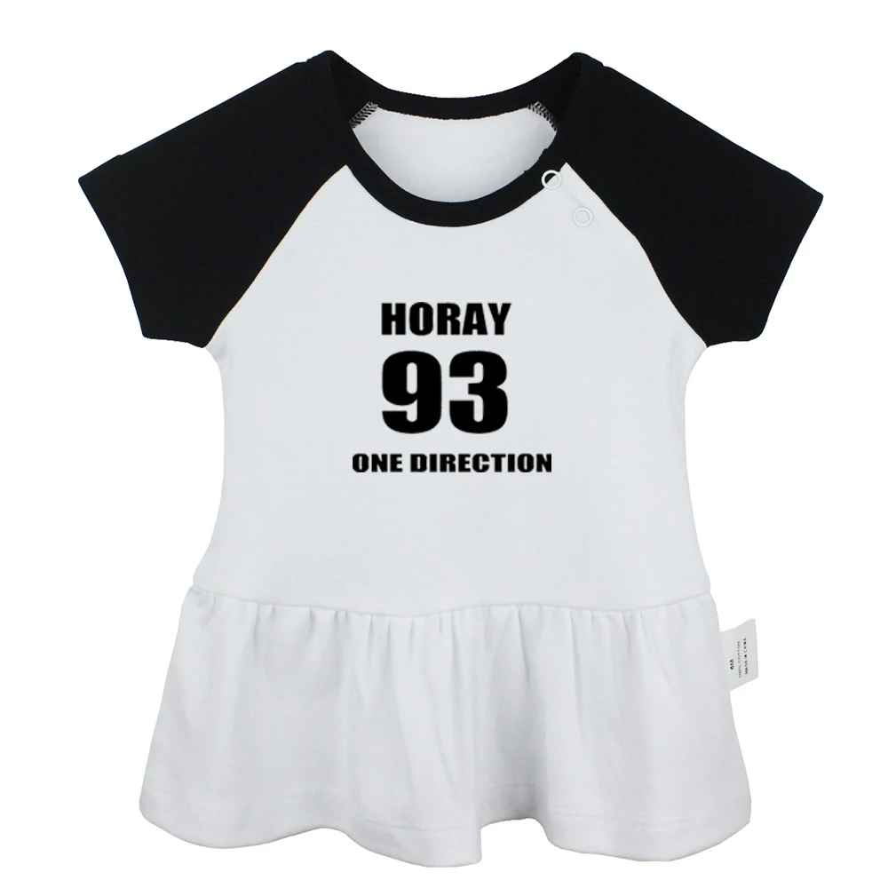 93 horay one direction signs rock band, микрофон, гитара, полка, барабан, платья для новорожденных девочек, хлопковая одежда для новорожденных - Цвет: JcBabyYD159B
