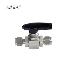 2 Way 3/4 дюймов высокого давления шаровой клапан 1000psi Нержавеющая сталь 304