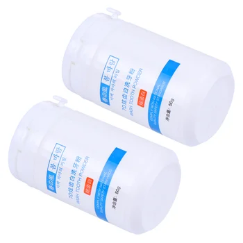 

2pcs of One Set Wash Tooth Powder Tooth Powder Prcatical Teeth Whitening Powder Useful Tooth Coffee Stains Remover Dental-Bleach