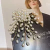 MENGJIQIAO nouveau coréen exagéré élégant perle fleur broche Badge pour femmes filles mode vêtements décoration bijoux cadeaux ► Photo 2/6