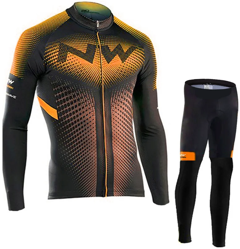 Велосипедная майка Pro Team NW Ropa Ciclismo Hombre Triathlon, комплект для велоспорта MTB, одежда для велоспорта Northwave, комплект для велоспорта с нагрудником и штанами - Цвет: 12