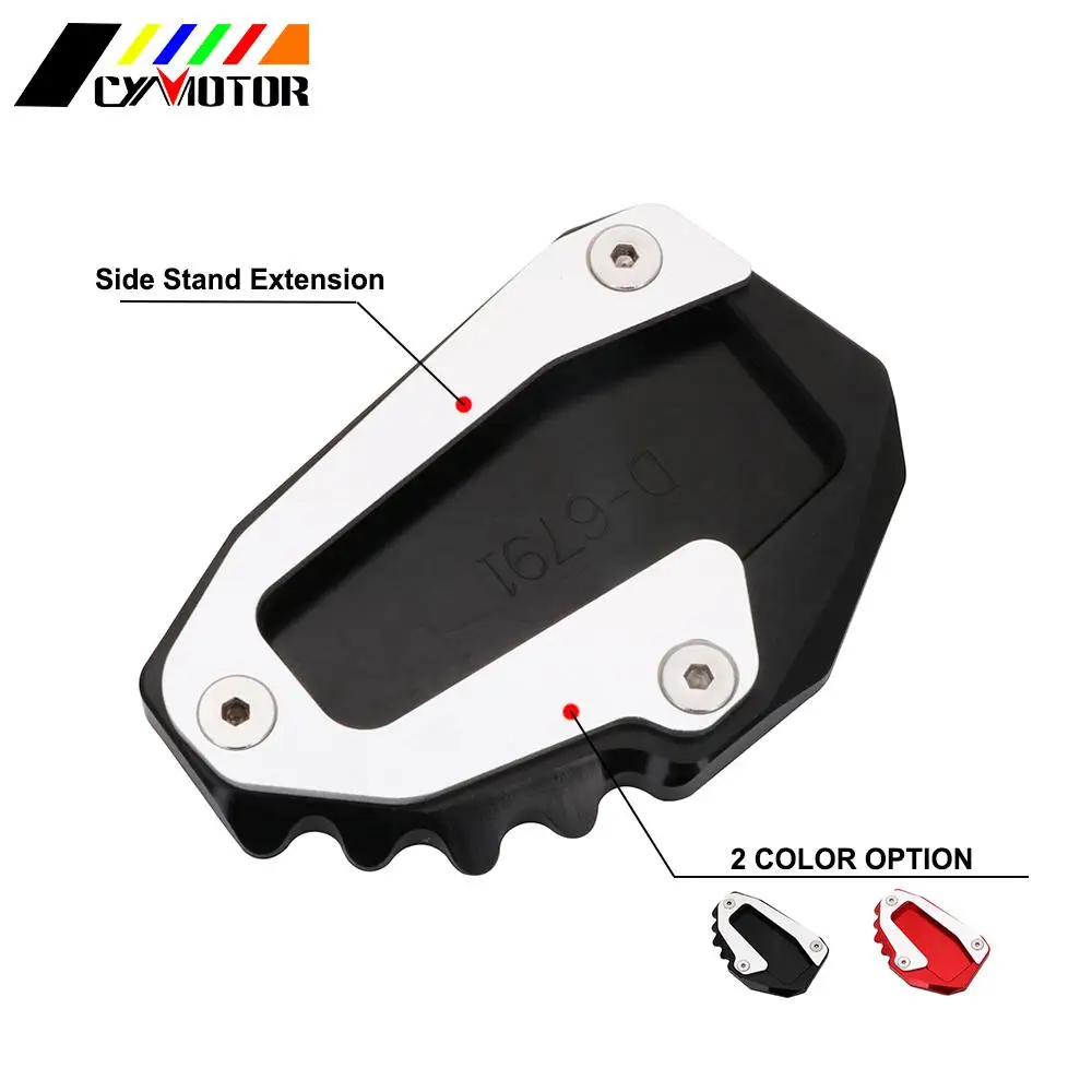 

Motorcycle Side Stand Extension For Ducati Multistrada 950 1100 1200 1200S 2010 2011 2012 2013 2014 DVT 2015 2016 2017