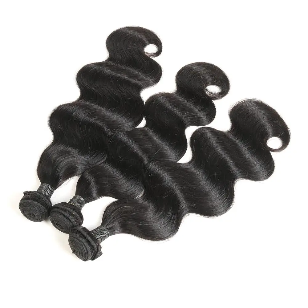 Класс MIHAIR волнистые волосы пучки с застежкой бразильские Реми человеческие 4*4