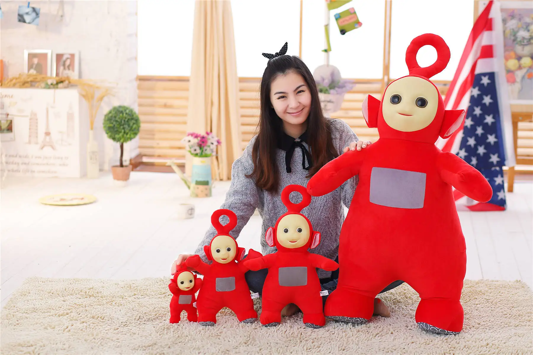 Teletubbies Plush Electric Dolls Singing And Dancing Dolls Smart Preschool Education Backpack Ragdoll