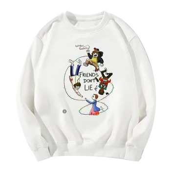 

Funny Vogue Stranger Things Harajuku Hoodies Full Sleeve Sweatshirt Autumn Winter Kpop Round Collar sudadera mujer Pullovers