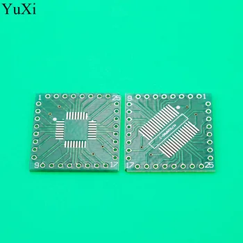 

YuXi Adapter PCB SOP32 SSOP32 QFP32 TQFP32 LQFP32 FQFP32 TO DIP 32 Transfer board 0.8mm pitch IC adapter Socket