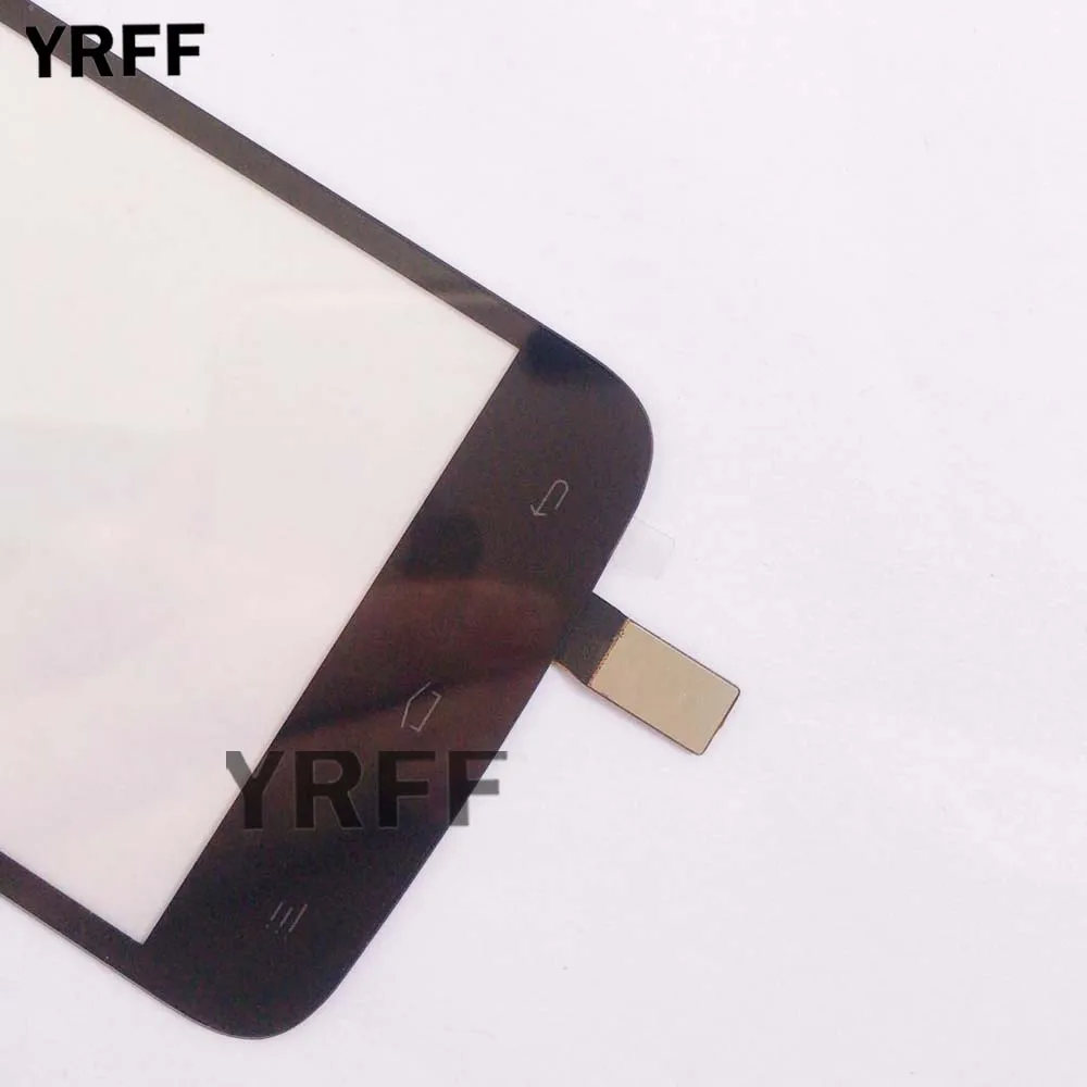 4,5 ''сенсорная панель для Fly IQ4411 IQ 4411 сенсорный экран дигитайзер панель Стекло сенсор мобильный телефон клейкие салфетки