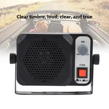 Мини 3,5 мм внешний динамик TS-650 радио динамик CB для рации Motorola ICOM Yaesu Автомобильная Мобильная радио карманная труба Новинка