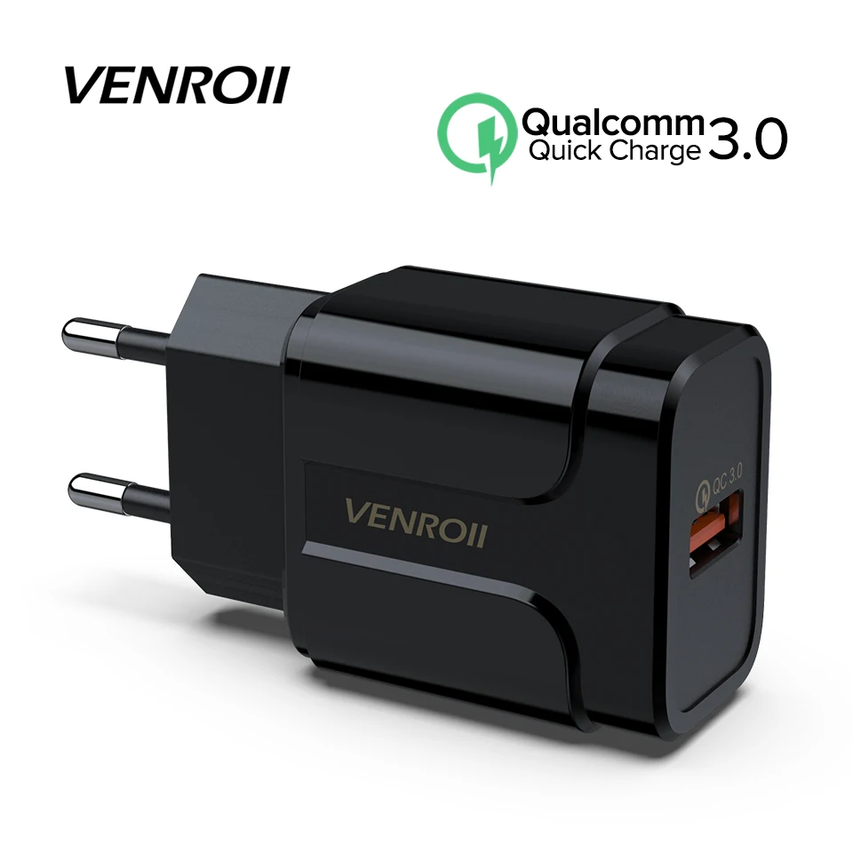 

5V 3A Universal 18W USB Quick Charge 3.0 for Huawei Xiaomi EU US Wall Adapter Android Mobile Phone Fast Charger for Samsung S10