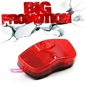 

Leds Red Color Safety Bike Light Flash light Replace Battery Mount on the Rear Rack Bicycle Bike rear lamp MTB Road Bike Light