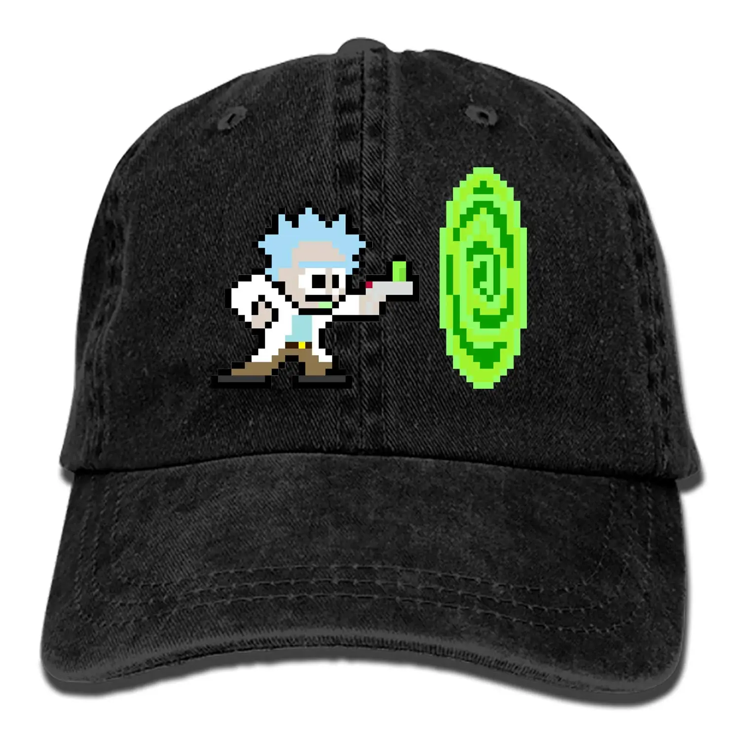 Регулируемая ковбойская кепка со слоном, джинсовая шляпа для женщин и мужчин