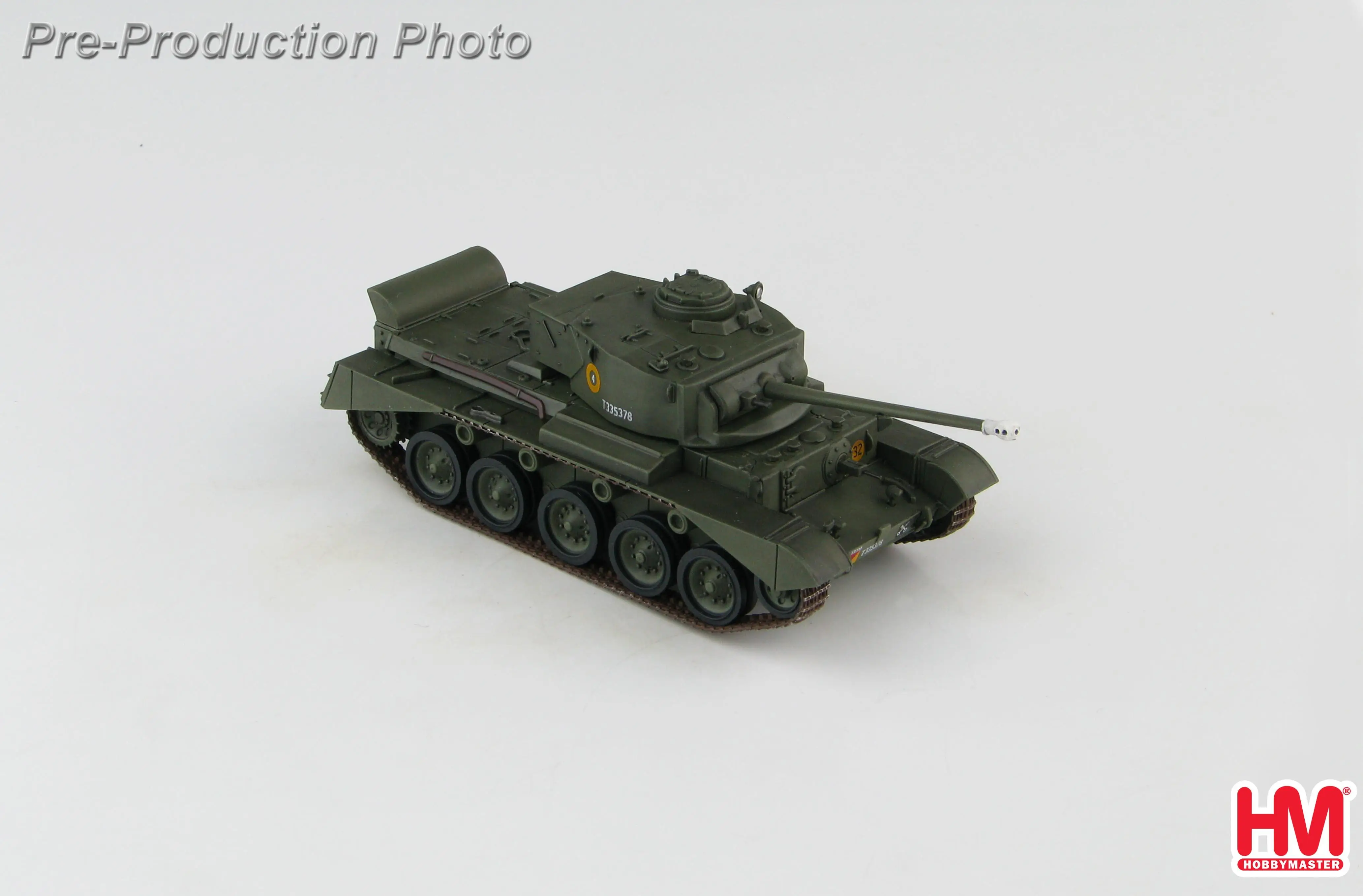 Хобби мастер британская комета A34 T33578 10th Hussars 2-я пехота Div Западная Германия 1950 1/72 литая под давлением модель готового танка