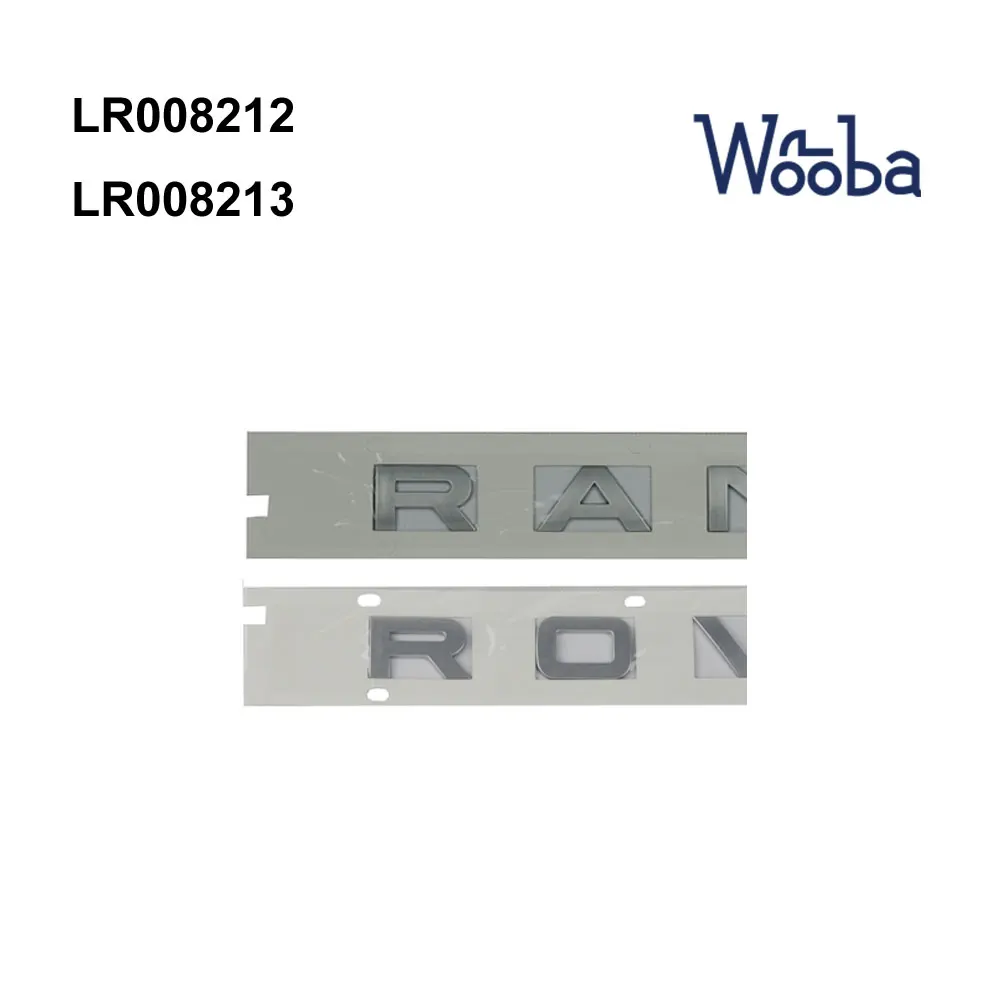

Rear Tailgate Name Plate "RANGE ROVER" For 2003-2012 LR Range Rover LR008212 LR008213