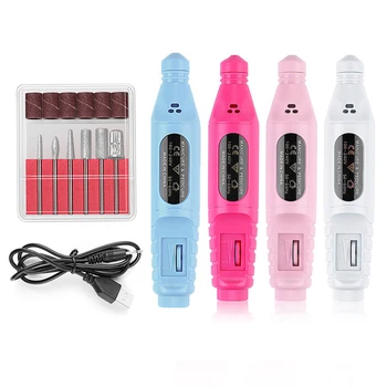 

UV Led Lamp with Electric Drill Machine Nail Rhinestone Pedicure Nail Extension Tools Nail Set for Manicure Kit