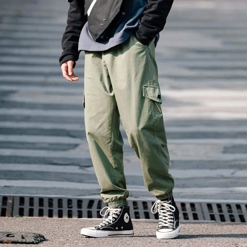 

Northern Boundary Men'S Wear 2020 Spring New Style 2020 Spring New Style Multi-pockets Bib Overall Casual Pants K201070