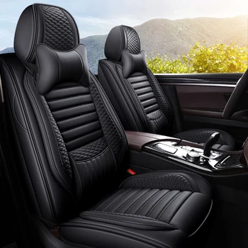 

Full Coverage Eco-leather auto seats covers PU Leather Car Seat Covers for chevrolet captiva cobalt cruze epica equinox 2018