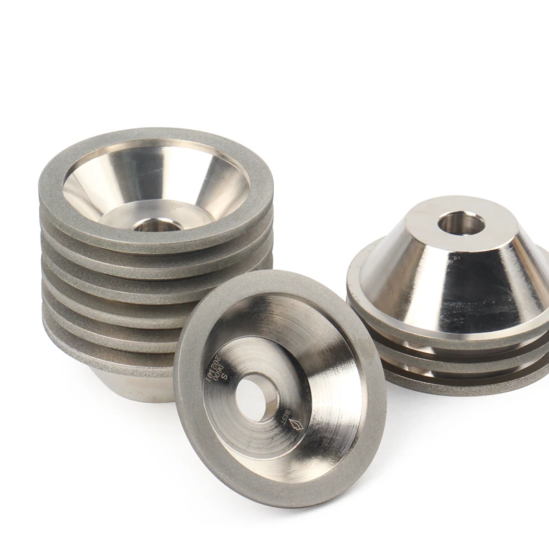 80-600 Mesh Diamond CBN Grinding Wheel Cup Cutter DIsc For Milling Cutter Tungsten Carbide Sharpener Accessory Versery 1PC