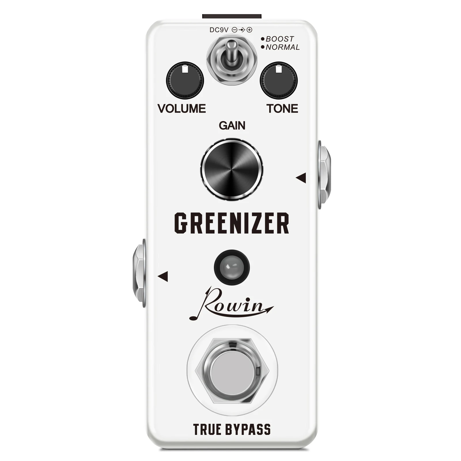 

Трубчатый экран Greenizer Overdrive TS808 клон настоящей обходной педали в музыкальном магазине Ghet.