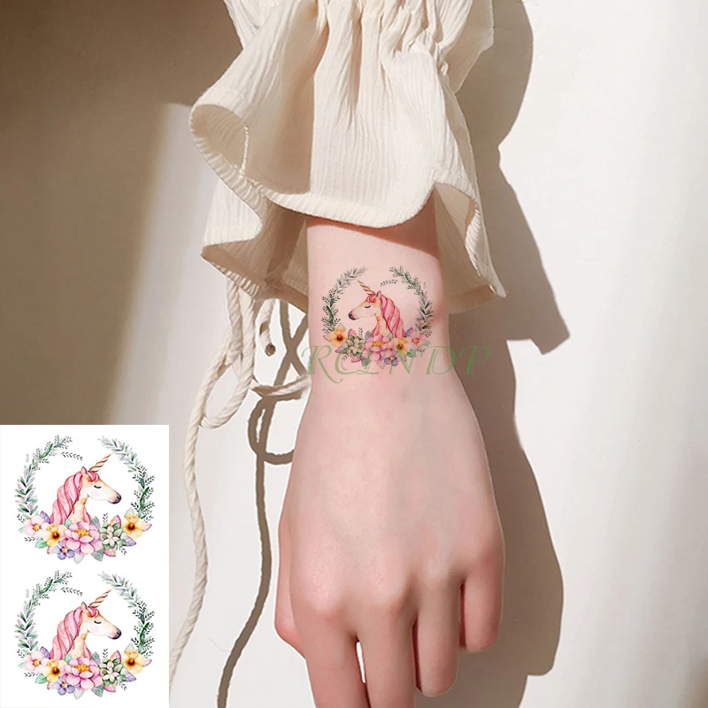 Водостойкая временная татуировка наклейка Черный Дворецкий контракт символ компас аниме тату флэш-тату поддельные татуировки для мужчин и женщин - Цвет: Лиловый