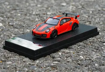 

1/64 Scale Porsche 911 GT2 RS Orange Diecast Car Model Collection Toy Gift NIB