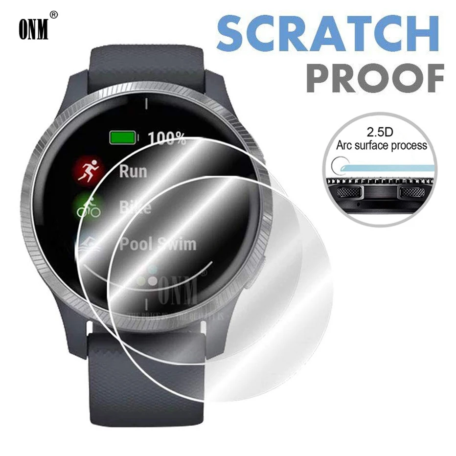 9H Премиум Закаленное стекло для Garmin Venu gps Smartwatch защита экрана Взрывозащищенная