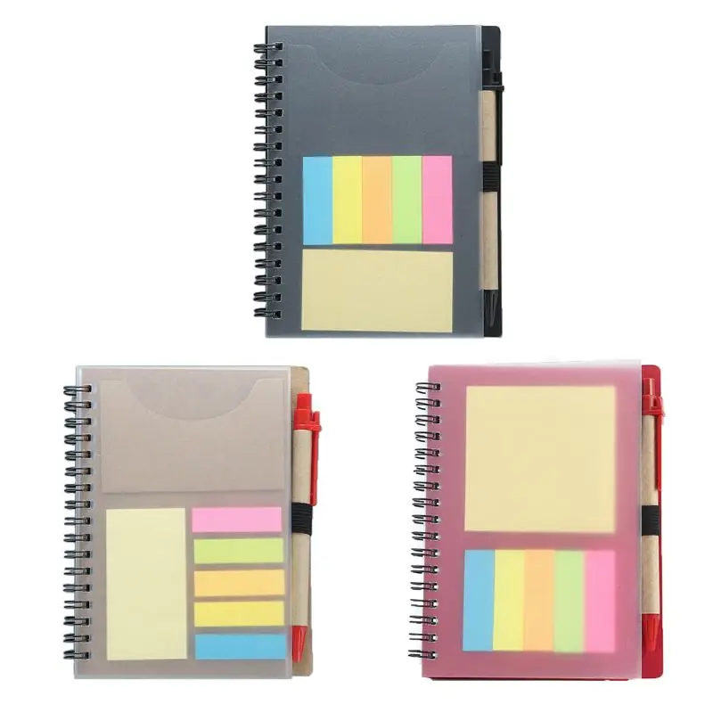

Creative Sticky Notes Notepad Kawaii Stationery Diary Notebook with Pen School