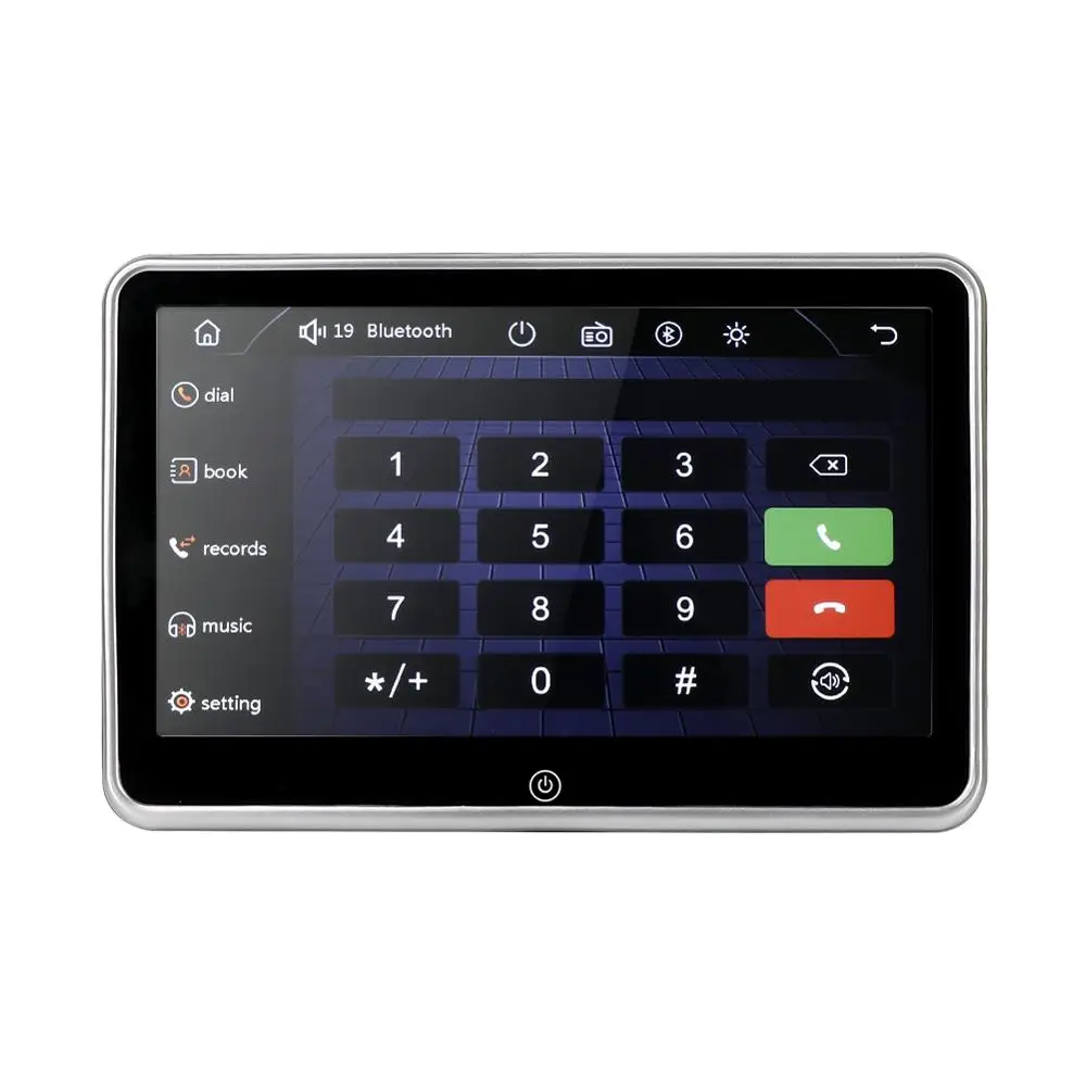 US $50.75 10 Inch Ultra Thin Car Headrest Monitor Mp5 Player Mirror Link Android