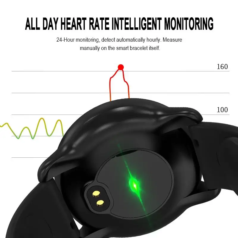 Comprar Reloj inteligente K9 IP67 resistente al agua con Monitor de presión arterial de ritmo cardíaco rastreador de Fitness Smartwatch para hombres y mujeres pk Q9 B57