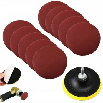 

4In Sanding Disc Pads Drill Grinder Rotary Tools 10Pcs 1000 Grit Sandpapers