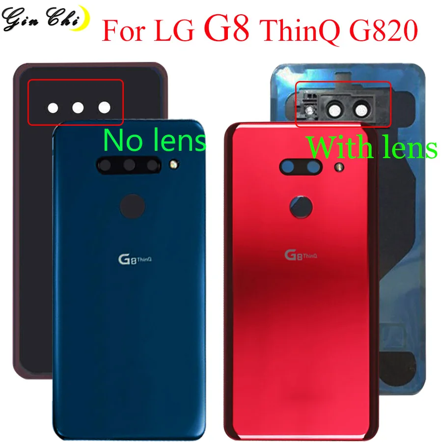 Новый оригинальный для LG G8 крышка батареи ThinQ задняя панель G820 G820N G820QM7 корпус
