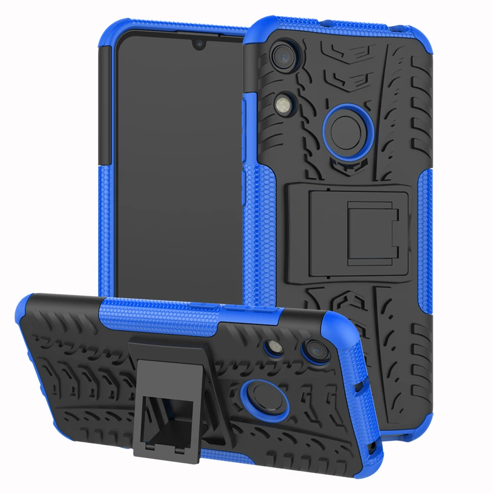 Чехол для Huawei Y6 2019 чехол Honor 8A Pro пластиковый Гибридный сверхпрочный армированный