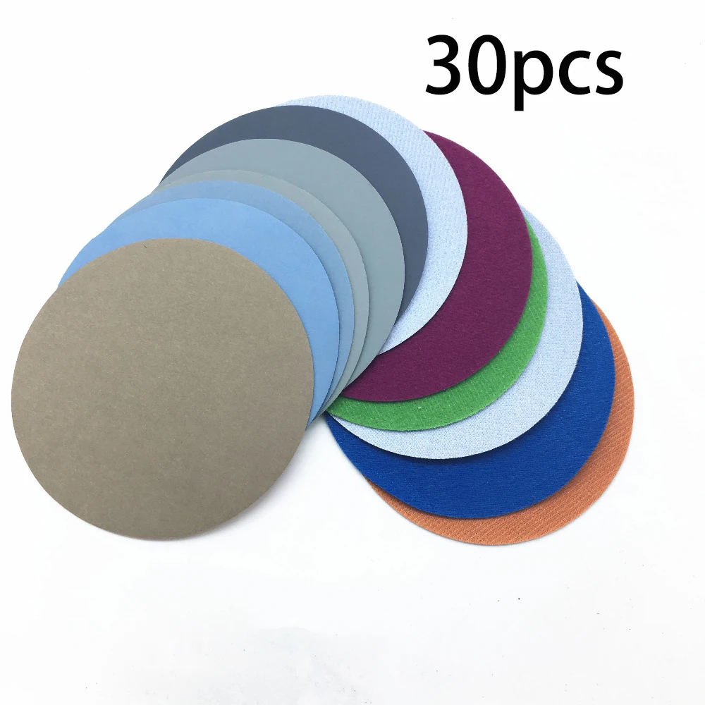 31500-10000Grit шлифовальный диск Песочная бумага крюк и петля вода и сухая абразивная бумага