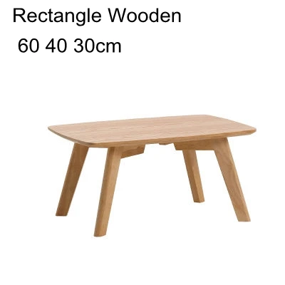 Rectangle 60 40 30cm Твердый деревянный чайный столик окно низкий стол спальня Маленький журнальный столик гостиная прямоугольный японский стиль Азия стиль мебель - Цвет: Rectangle 60 40 30cm