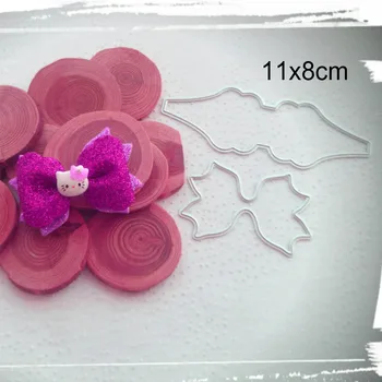 

Lovely Bowknot Metal Dies Girl Hair Decoration Stencils Template for Scrapbooking DIY Embossing Paper Album Cards Gift Cutting