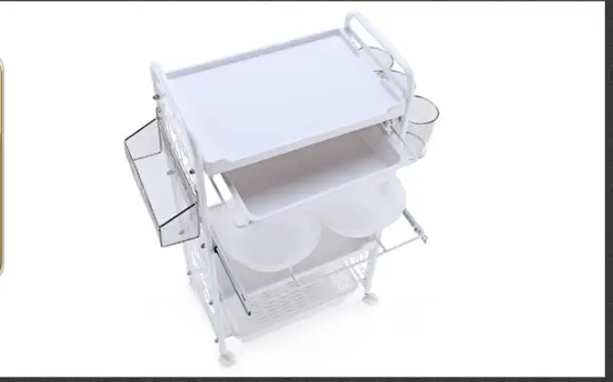Japanese beauty cart super practical beauty salon tool car small bubble instrument rack multi-layer cart