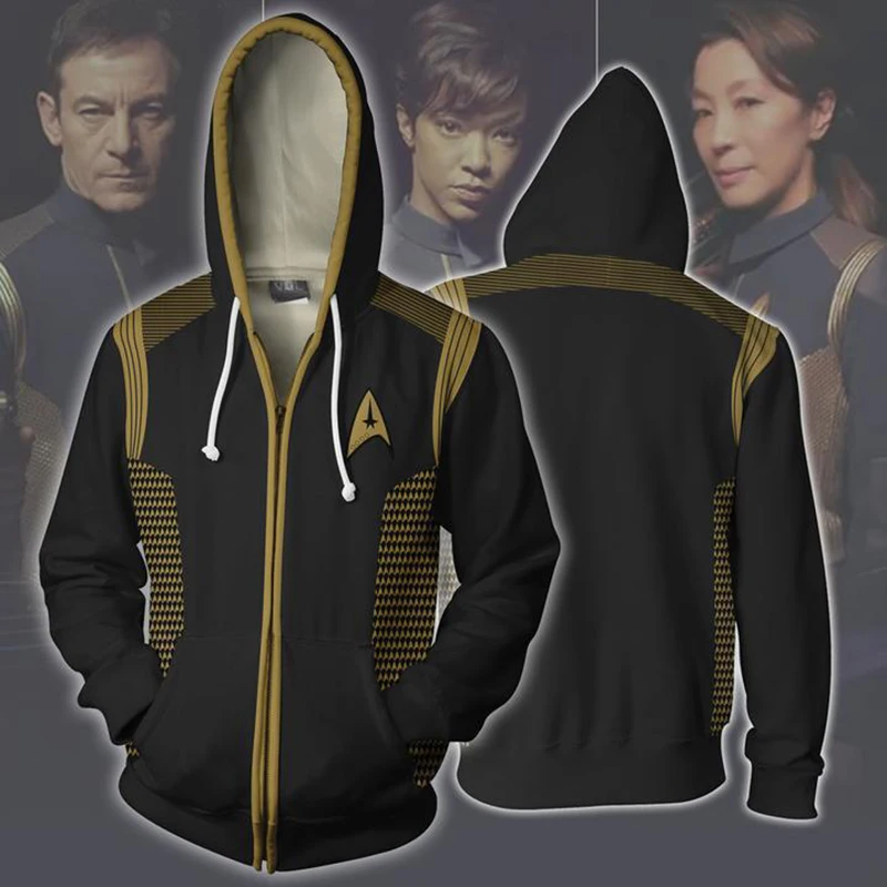 star trek voyager uniform hoodie