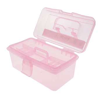 

Plastic Multipurpose Portable Handles Organizer Storage Tool Box Container