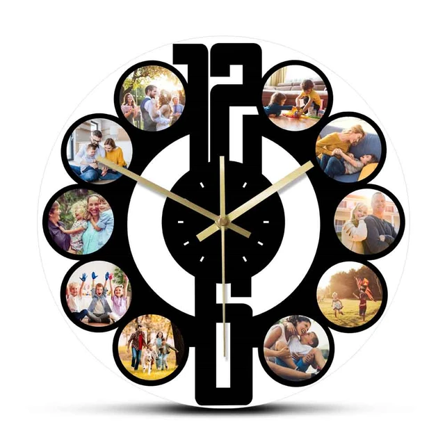 Wall Clock Personalized, Wall Clock Personal Photos