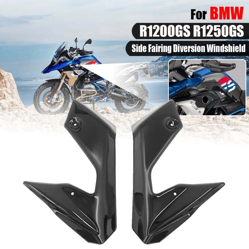 For BMW R1200GS R1250GS R 1250GS R1200 R1250 GS LC 2017-2020 Motorcycle Frame Fairing Diversion Windshield Windscreen Deflectors