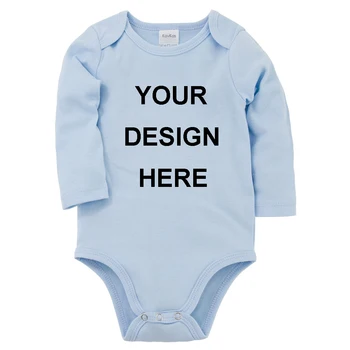 

0-24M Roupas Bebe De Customed Boys Bodysuit Personalized Toddler Girls Jumpsuit Onesie Custom Letters Photos Printed One Piece