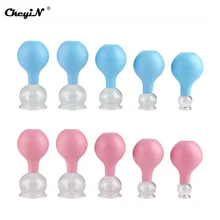 5 шт. массажеры для тела Банки, всасывание Банки Набор Китайский Иглоукалывание физиотерапия магнитные массажные банки для вакуумной терапии